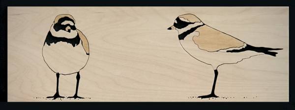 - a , woodcut Sculpture by Rob Braybrooks, measuring 15 x 40 cm (H x W) £350